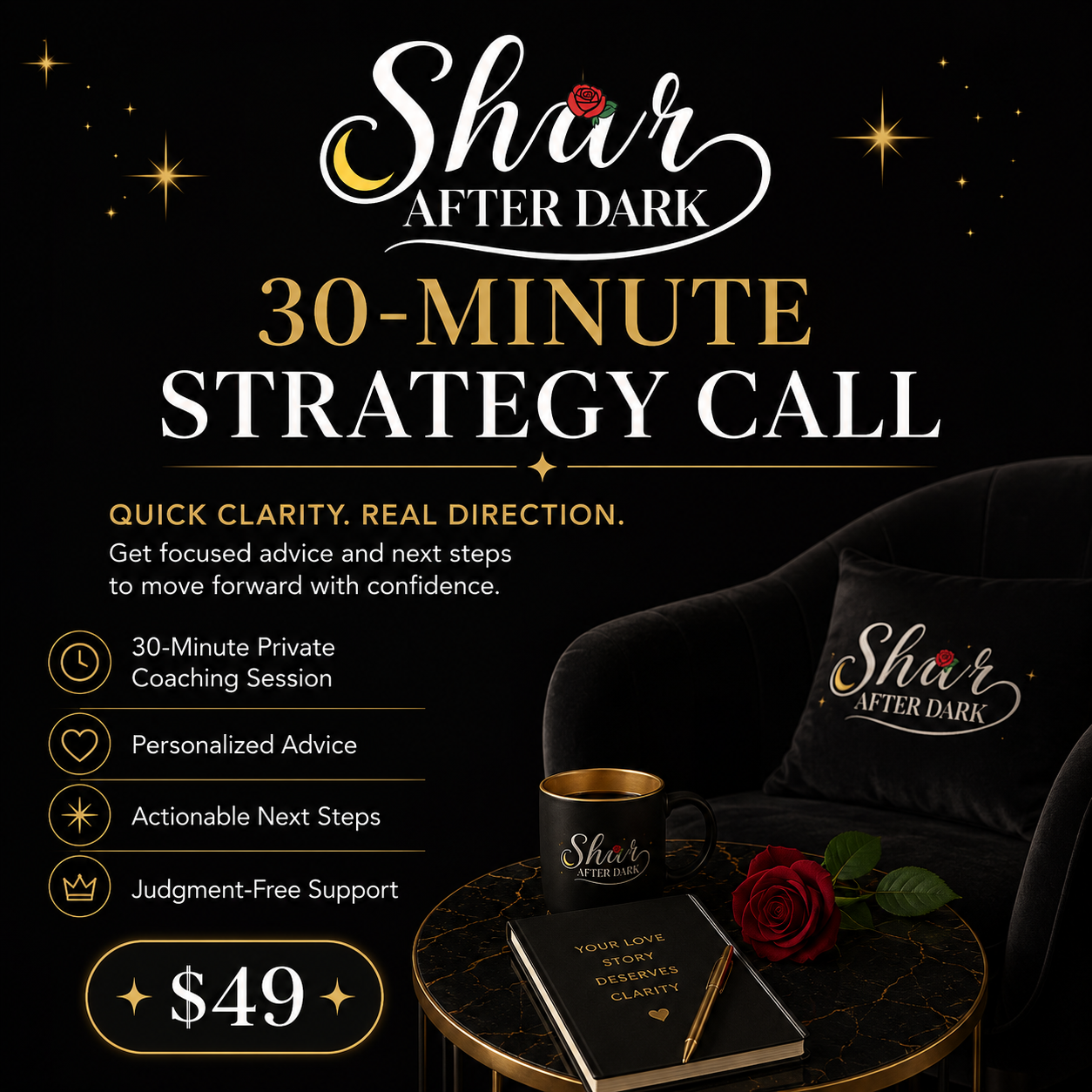 30-Minute Dating Clarity Call — $49