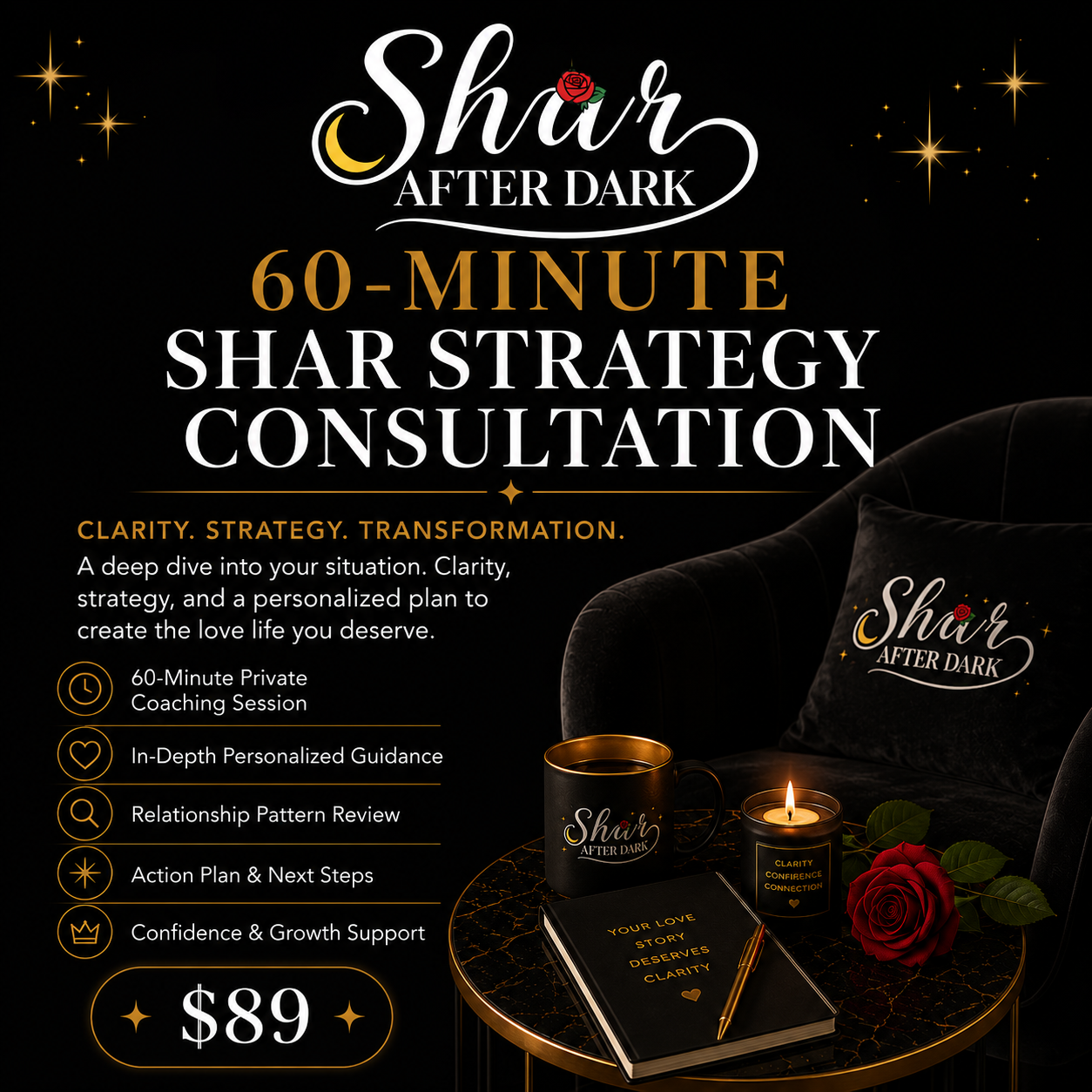 1:1 Dating & Relationship Coaching with Shar